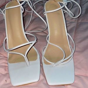 Stiletto Heeled Strappy Sandals